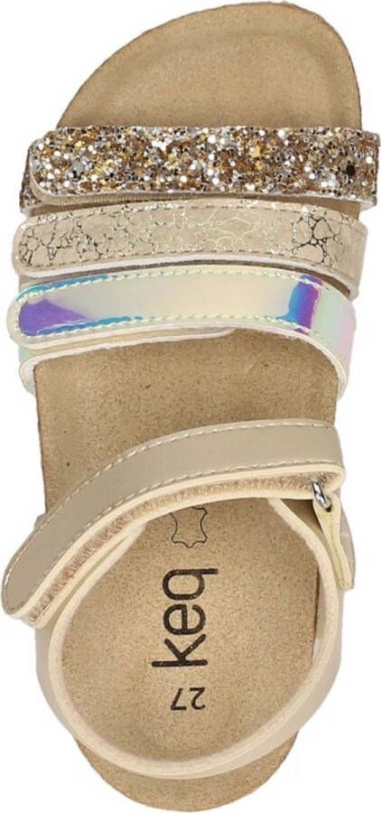 KEQ Meiden Sandalen Meiden Sandalen Goudkleur