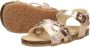 KEQ Meisjes sandalen Meiden Sandalen Champagne - Thumbnail 23