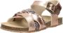 KEQ Meisjes sandalen Meiden Sandalen Champagne - Thumbnail 27