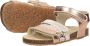 KEQ Meisjes sandalen Meiden Sandalen Champagne - Thumbnail 12
