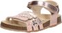 KEQ Meisjes sandalen Meiden Sandalen Champagne - Thumbnail 7
