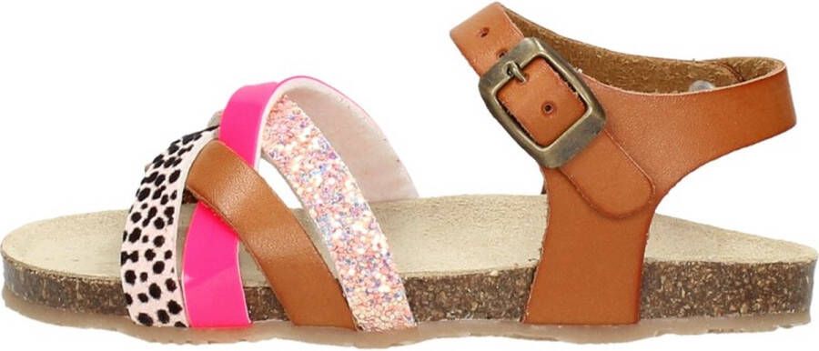 KEQ Meisjes sandalen Meiden Sandalen cognac - Foto 8