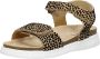 KEQ Meisjes sandalen Meiden Sandalen Cognac - Thumbnail 3