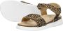 KEQ Meisjes sandalen Meiden Sandalen Cognac - Thumbnail 5