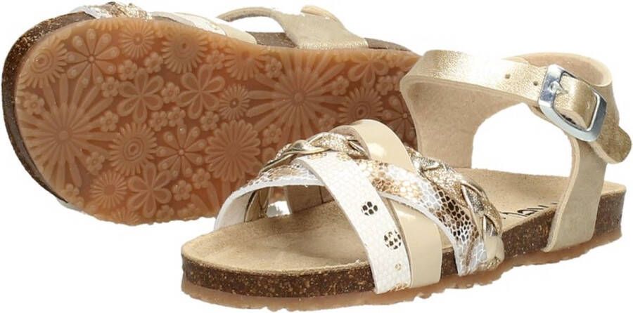 KEQ Meisjes sandalen Meiden Sandalen goudkleur - Foto 6