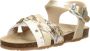 KEQ Meisjes sandalen Meiden Sandalen goudkleur - Thumbnail 12