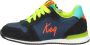 KEQ Sneakers Laag Sneakers Laag Blauw - Thumbnail 4