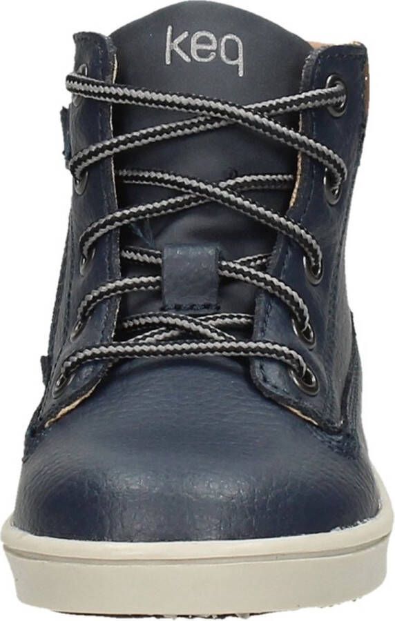 KEQ Veterschoenen Hoog Veterschoenen Hoog Blauw