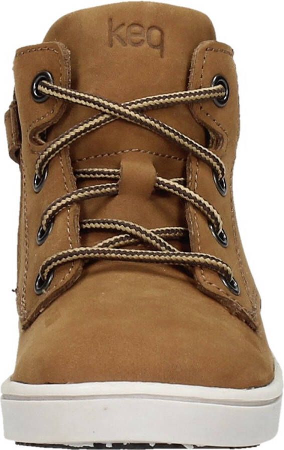 KEQ Veterschoenen Hoog Veterschoenen Hoog cognac
