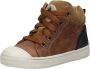 KEQ Veterschoenen Hoog Veterschoenen Hoog cognac - Thumbnail 4