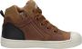 KEQ Veterschoenen Hoog Veterschoenen Hoog cognac - Thumbnail 2