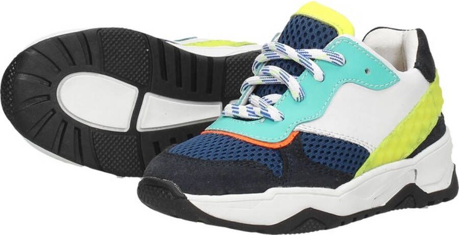 KEQ Veterschoenen Laag Veterschoenen Laag Blauw