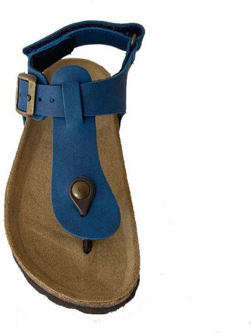 Kipling Blauwe Sandalen Juan 3 Royal