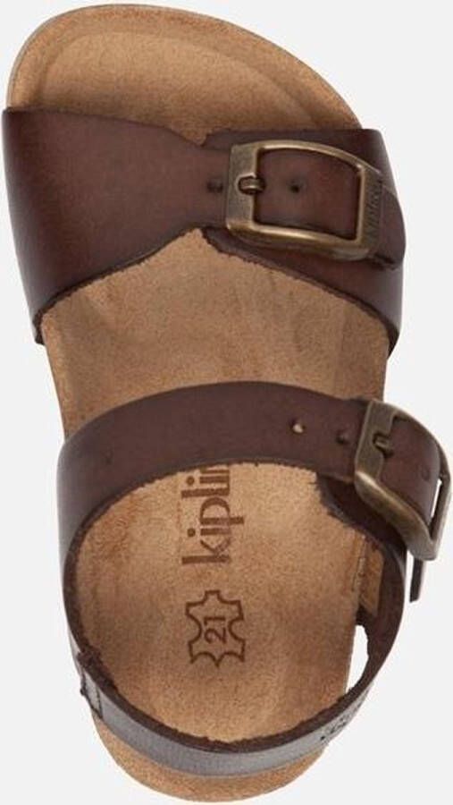 Kipling Easy 4 sandalen bruin