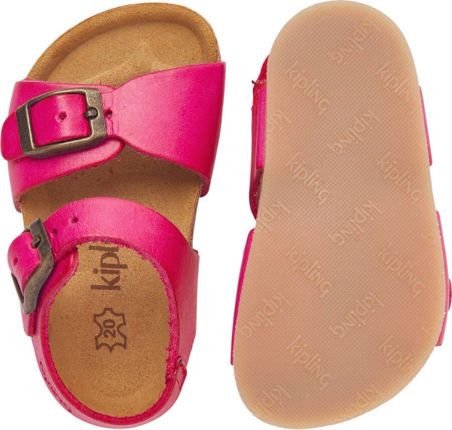 Kipling Easy 4 Sandalen roze Leer