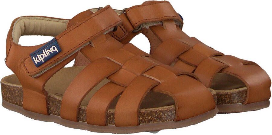 Kipling Fidel Sandalen Jongens Kids Cognac