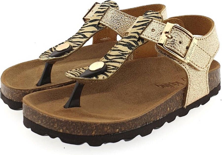 Kipling Gouden Sandalen Puglia