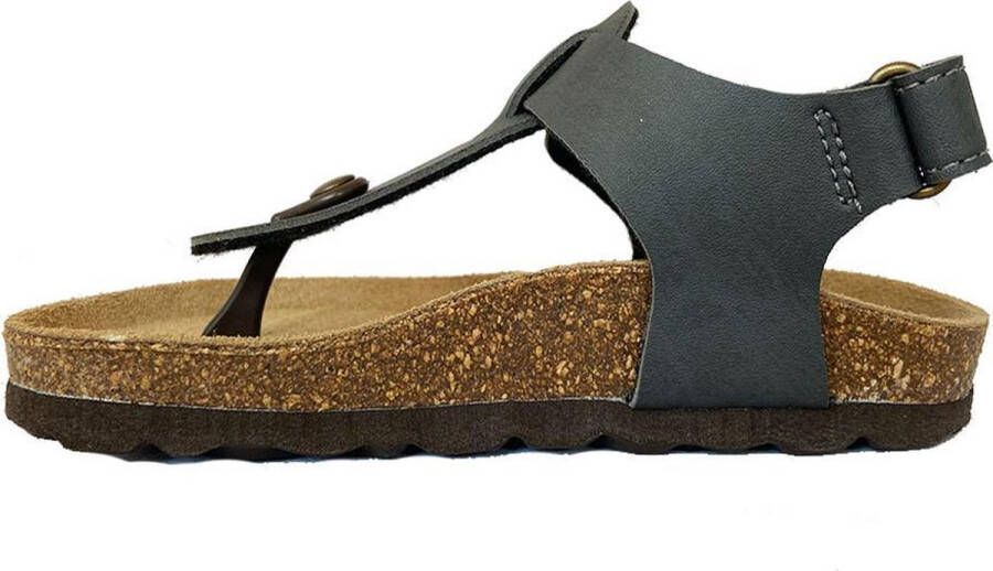 Kipling Grijze Sandalen Juan 3 Dark Grey