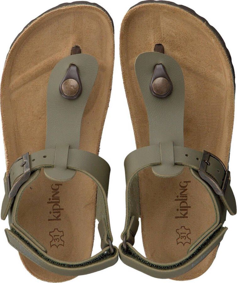 Kipling JUAN 3 Sandalen Groen