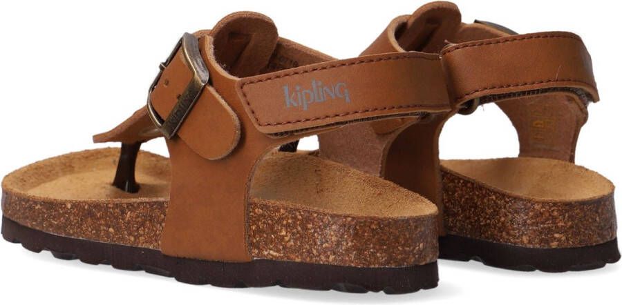 Kipling Juan 3 Sandalen Jongens Cognac