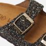 Kipling Madonna4 slippers met glitters zwart goud Meisjes Imitatieleer 32 - Thumbnail 10