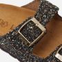 Kipling Madonna4 slippers met glitters zwart goud Meisjes Imitatieleer 31 - Thumbnail 12