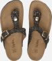 Kipling teenslipper zwart goud Imitatieleer All over print 31 - Thumbnail 4