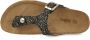 Kipling teenslipper zwart goud Imitatieleer All over print 31 - Thumbnail 7