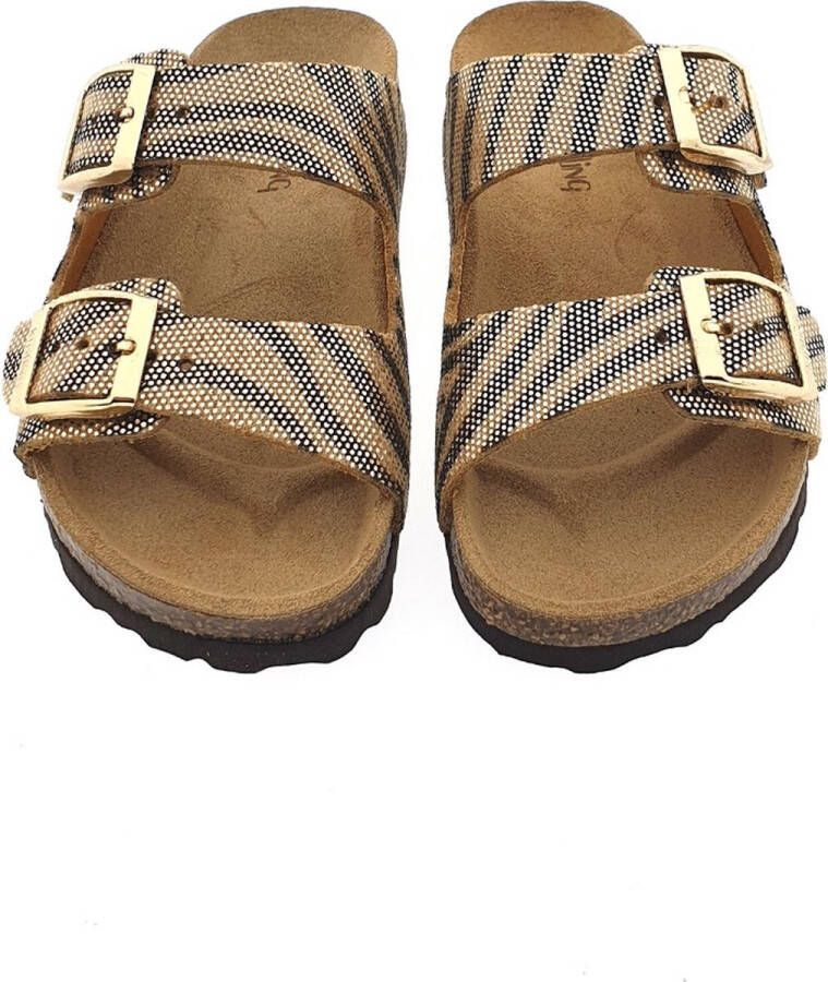 Kipling Marwa 4 slipper goud