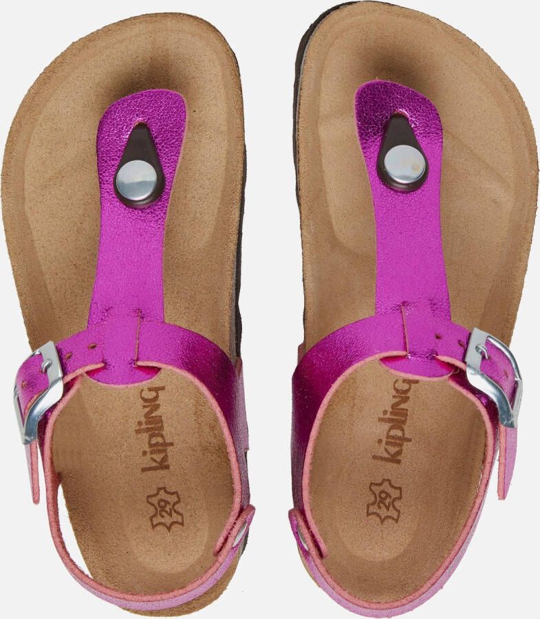 Kipling Monica 1 Sandalen roze Leer