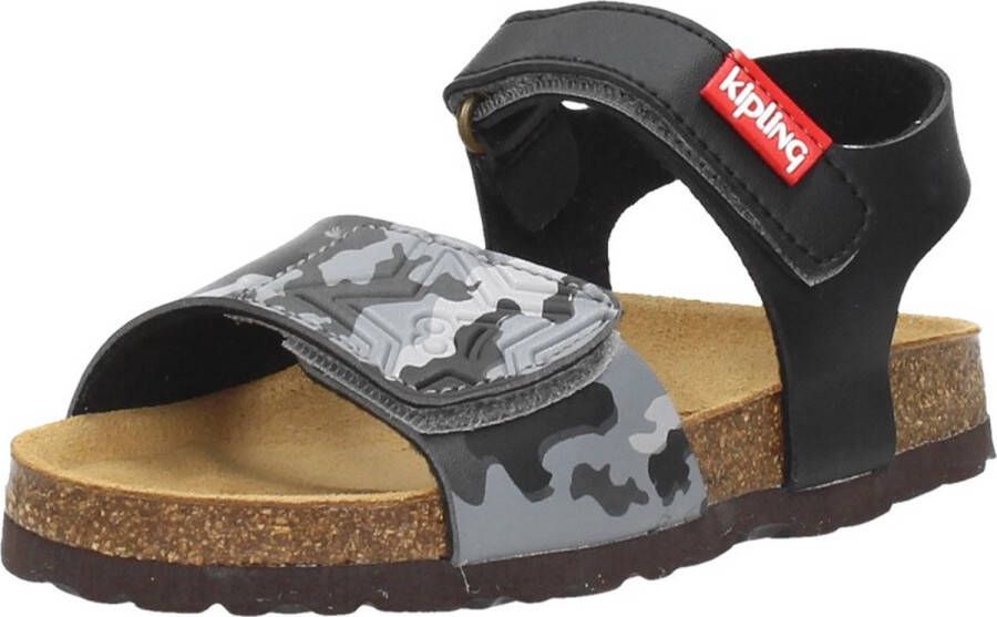 Kipling Ninja 3 Jongens Sandalen zwart