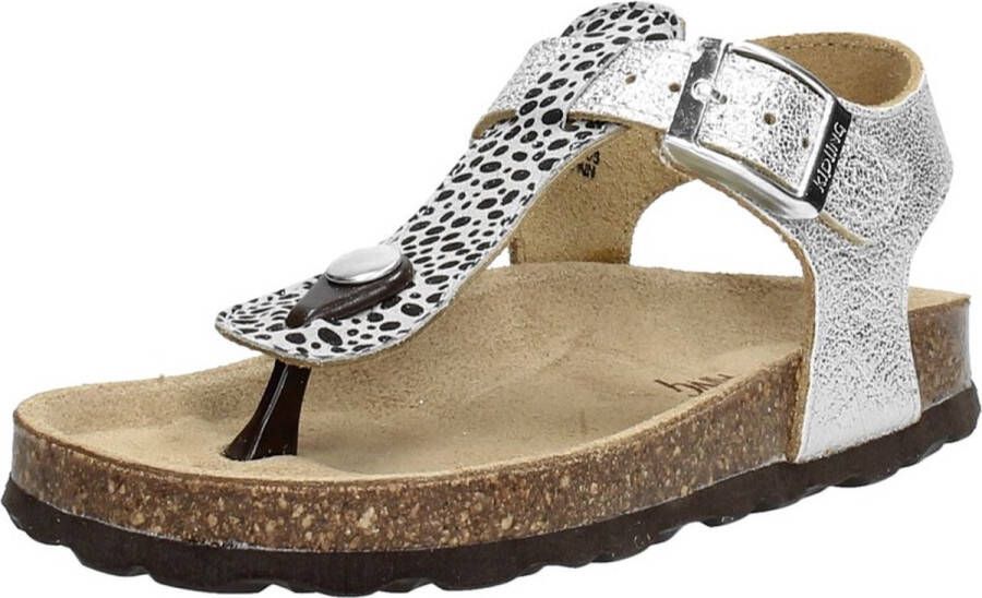 Kipling Rikulu 4 sandalen zilver