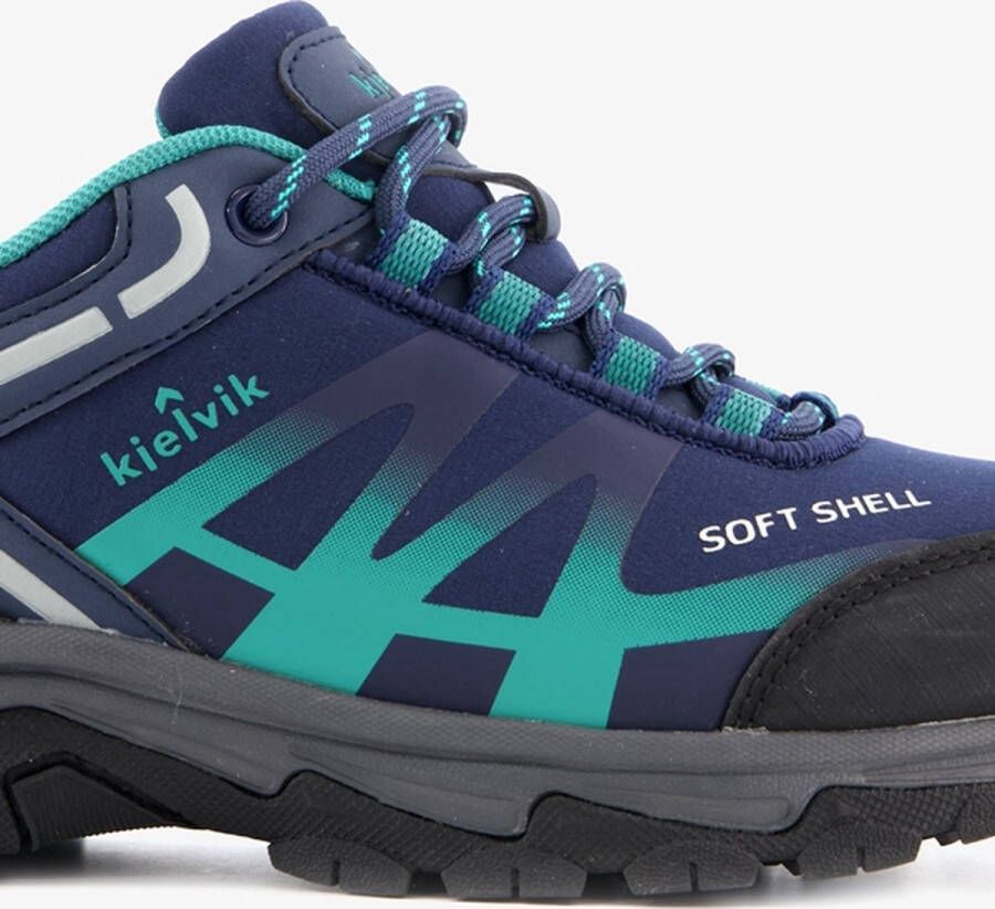 Kjelvik dames wandelschoenen categorie A Blauw Uitneembare zool