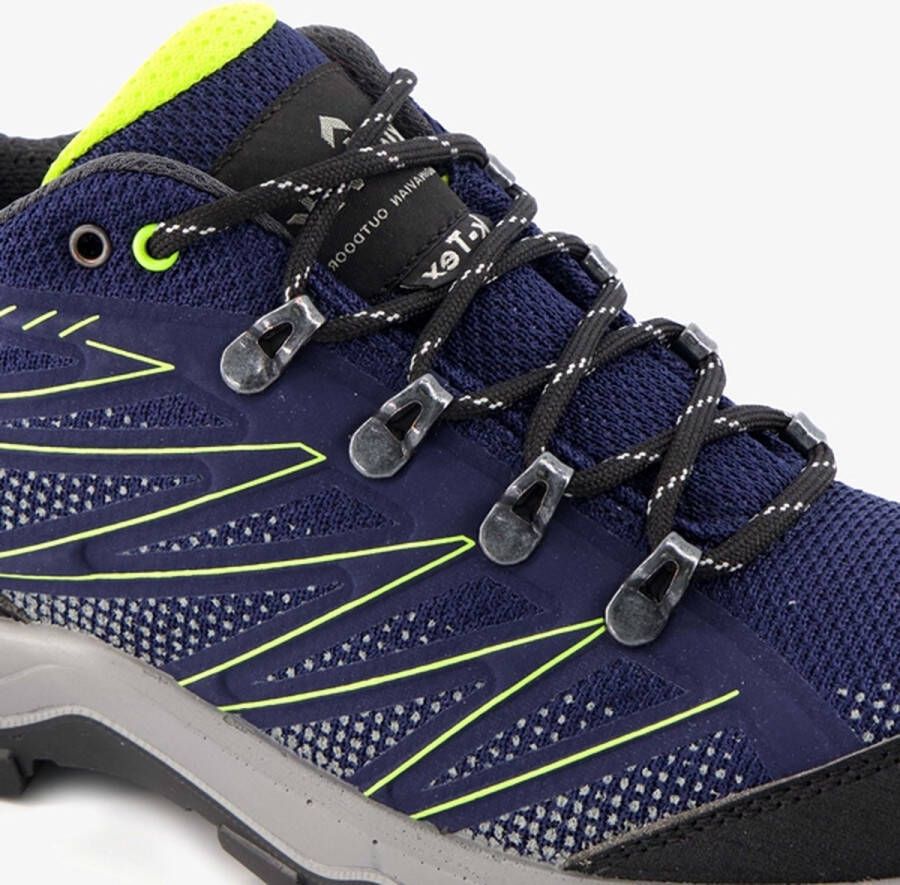 Kjelvik heren wandelschoenen categorie A Blauw Uitneembare zool