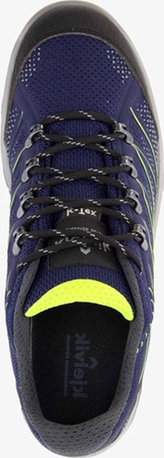 Kjelvik heren wandelschoenen categorie A Blauw Uitneembare zool