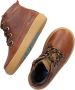 Koel4kids 03m008 Hoge sneakers Leren Sneaker Jongens Kids Cognac - Thumbnail 6