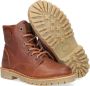 Koel4kids 13m003 Veterboots Laarzen Met Veters Jongens Kids Cognac - Thumbnail 8