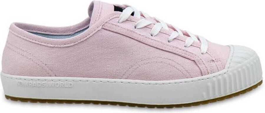 Komrads vegan sneakers ICNS Spartak Antique Rose Schoen uit duurzaam en gerecycleerd materiaal Roze