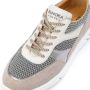 Kunoka ARI platform sneaker beige silver Sneakers Dames Beige Zilver Wit - Thumbnail 3