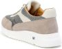 Kunoka ARI platform sneaker beige silver Sneakers Dames Beige Zilver Wit - Thumbnail 4