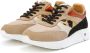 Kunoka ARI platform sneaker fierce leopard Sneakers Dames Beige Wit Zwart Luipaardprint Oranje - Thumbnail 4