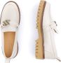 Kunoka EMMY loafer beige and white Loafers Dames Ivoor wit Bruin - Thumbnail 3