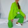Kunoka IZZI platform sneaker brown and kaki Sneakers Dames Wit Bruin Blauw Groen Oranje - Thumbnail 7