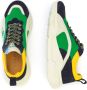 Kunoka IZZI platform sneaker green multi Sneakers Dames Groen Blauw Geel Wit - Thumbnail 4