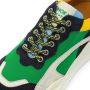 Kunoka IZZI platform sneaker green multi Sneakers Dames Groen Blauw Geel Wit - Thumbnail 5