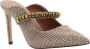 Kurt Geiger Kristalversierde Sandaal Sabot Yellow Dames - Thumbnail 6