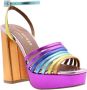 KURT GEIGER LONDON Sandalen Dames Pierra Platform Maat: 40 Materiaal: Leer Kleur: Multi - Thumbnail 9