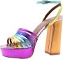 KURT GEIGER LONDON Sandalen Dames Pierra Platform Maat: 40 Materiaal: Leer Kleur: Multi - Thumbnail 11