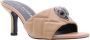 KURT GEIGER LONDON Slippers Dames Kensington Flat Maat: 42 Materiaal: Textiel Kleur: Beige - Thumbnail 14