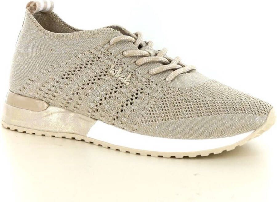 La Strada 1892649 4522 Beige Silver Knitted Sneaker